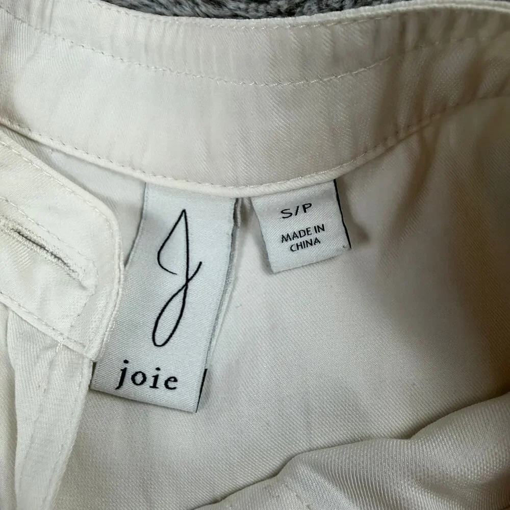Joie Button Down Off White Blouse Women's Small
